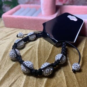 Hand crafted bracelet.